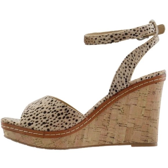 CL by Laundry Booming Wedge cheetah Sandal - Picture 4 of 8